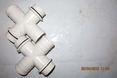 二（三）寸白四通（配球阀）